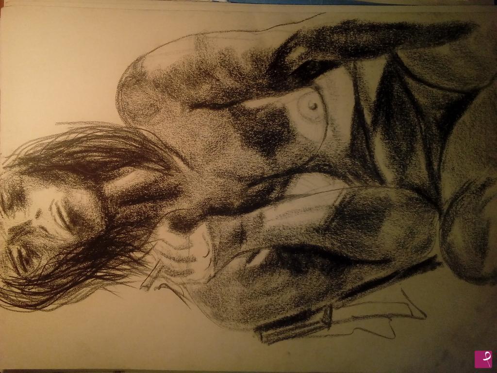 quadri in vendita online - La fumatrice