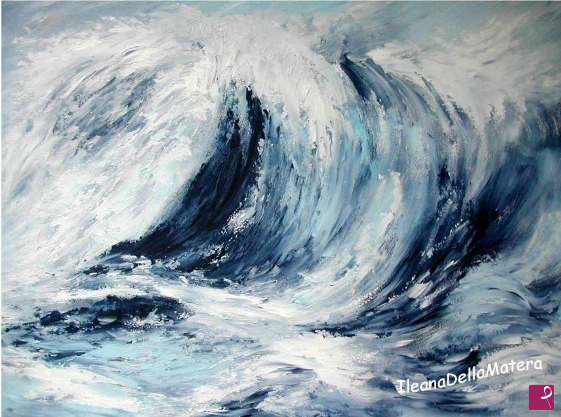 quadri in vendita online - "La Furia del Mare"