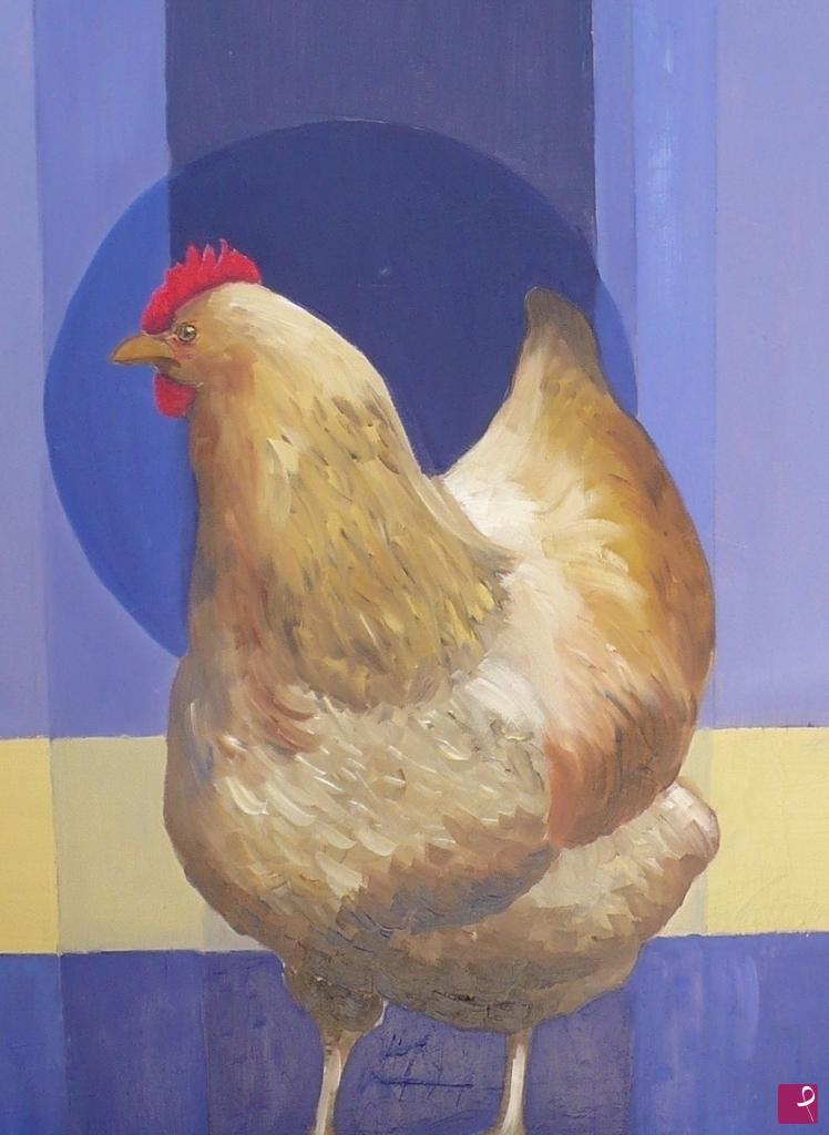 quadri in vendita online - La gallina