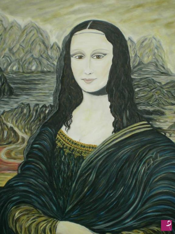 quadri in vendita online - La Gioconda My Version