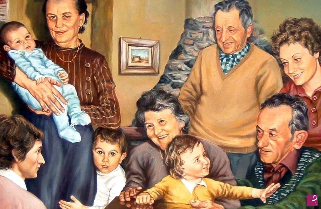 quadri in vendita online - LA GRANDE FAMIGLIA