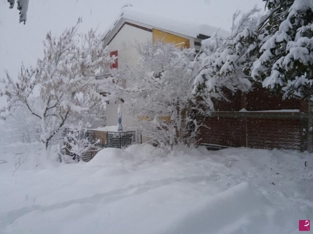 quadri in vendita online - La grande nevicata 