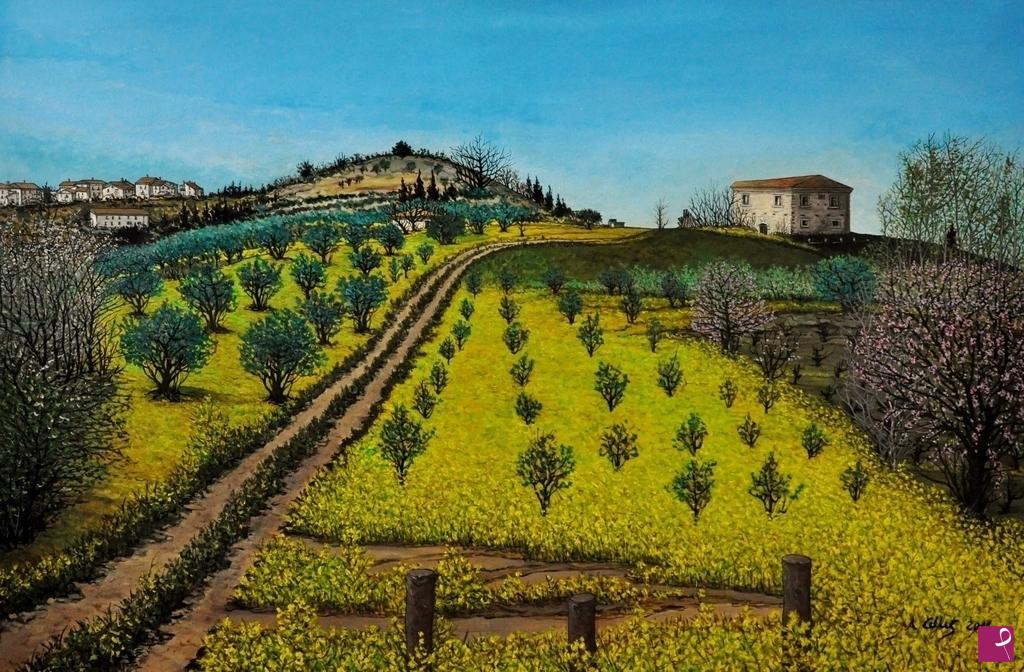 quadri in vendita online - la grande quercia di poggio sedaro