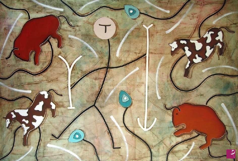 quadri in vendita online - La leggenda del cacciatore