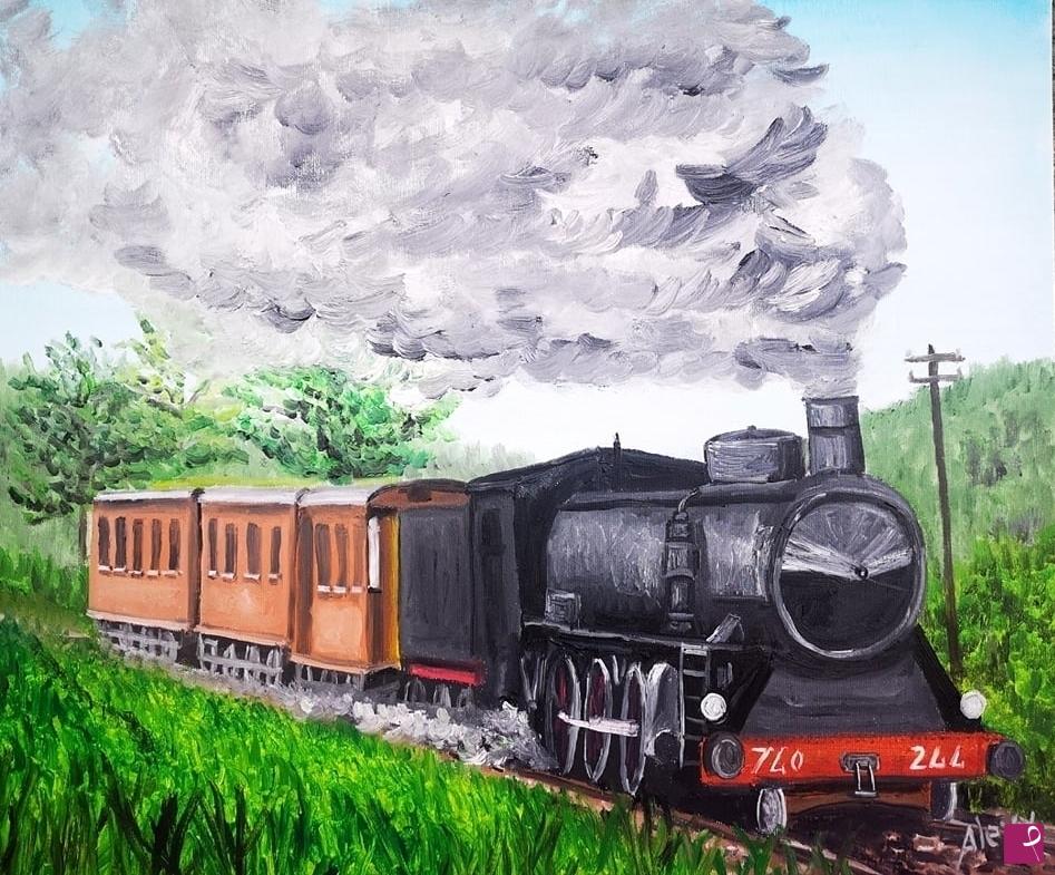 quadri in vendita online - la locomotiva