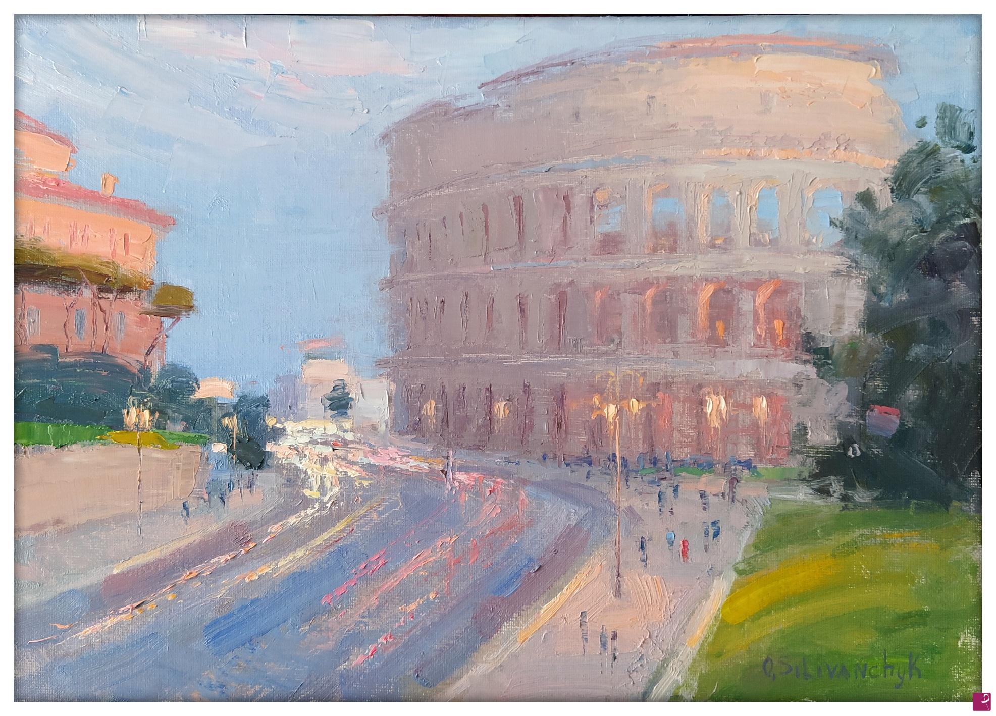 quadri in vendita online - La luce della sera
