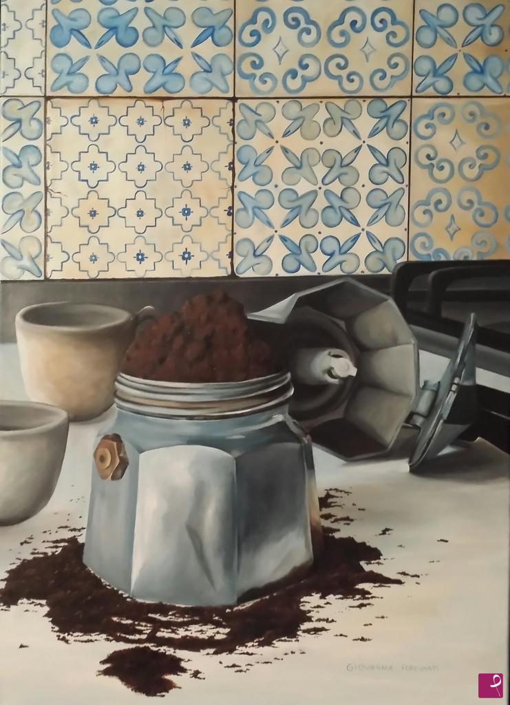 quadri in vendita online - La macchinetta del caffè