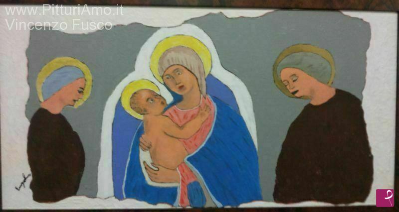 quadri in vendita online - La Madonna