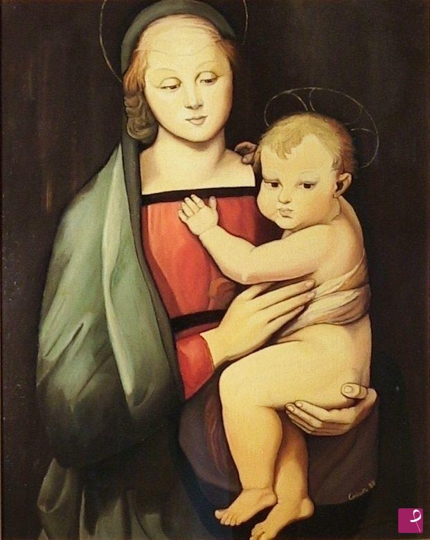 quadri in vendita online - La Madonna del Granduca