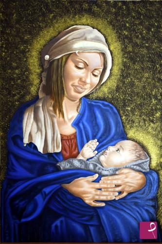 quadri in vendita online - La Madonna del Sorriso