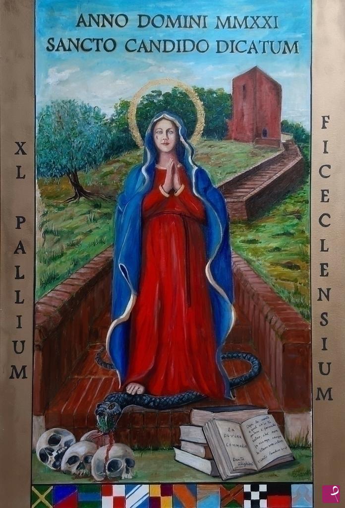 quadri in vendita online - La madonna della pandemia
