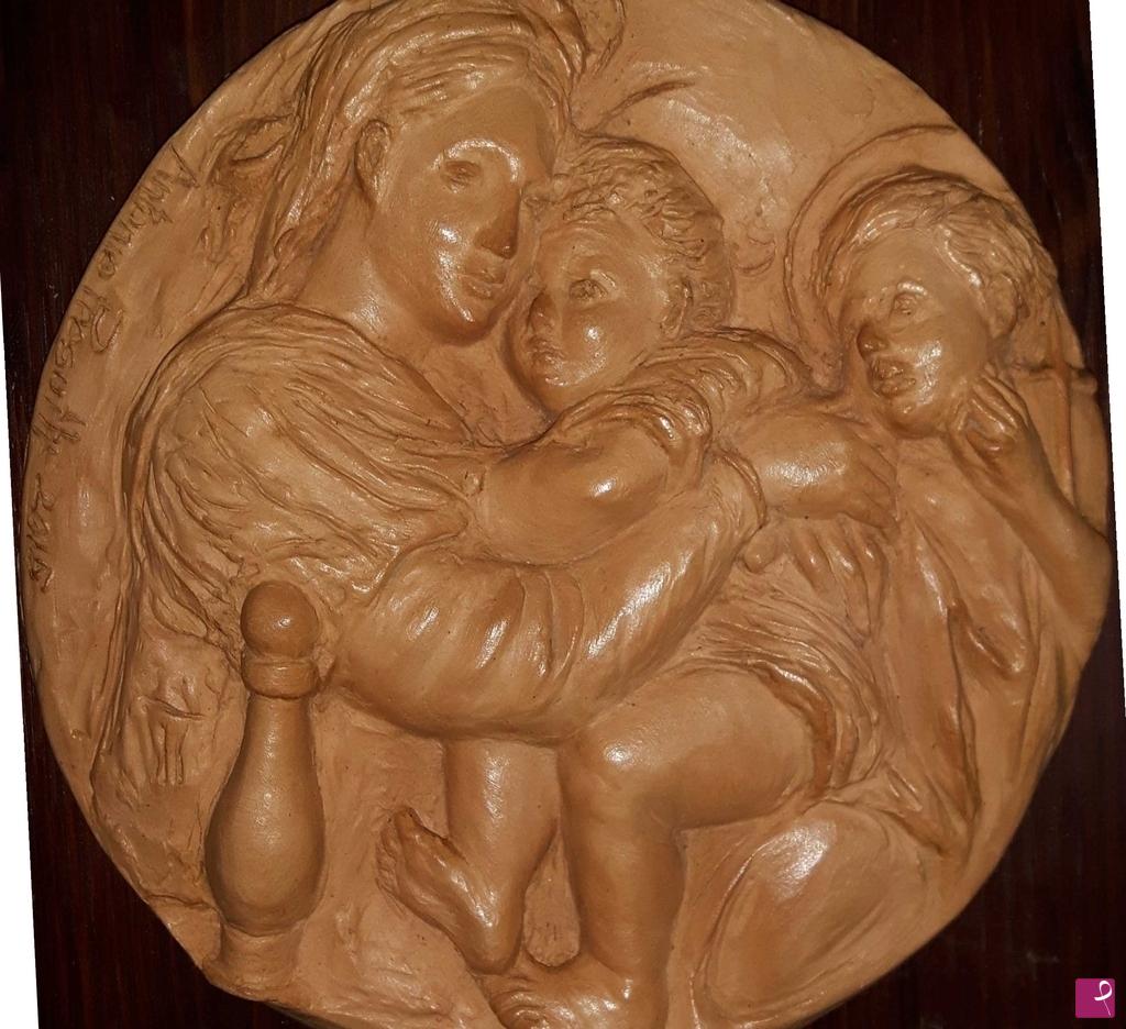 quadri in vendita online - La Madonna della seggiola