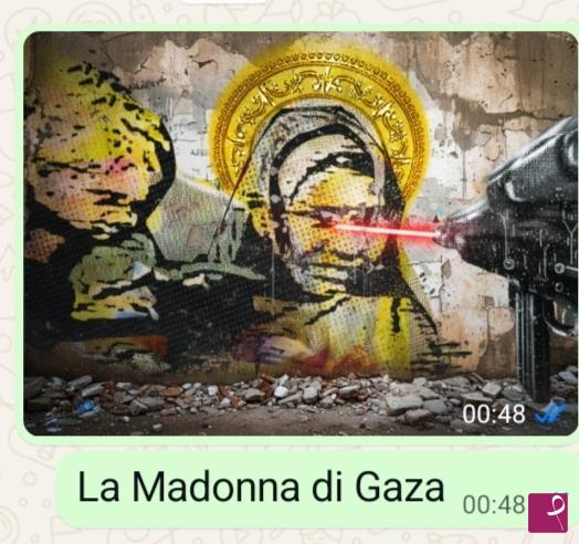 quadri in vendita online - La Madonna di Gaza