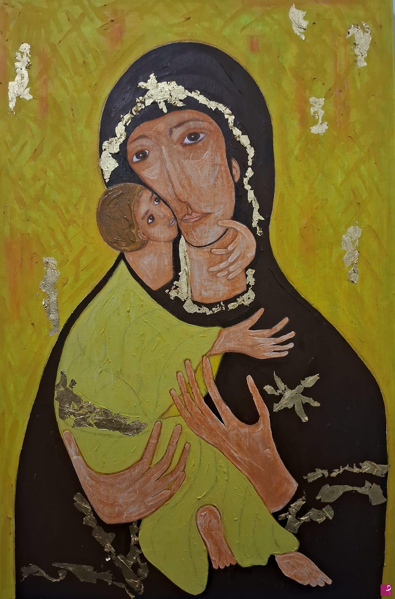 quadri in vendita online - La Madonna di Vladimir