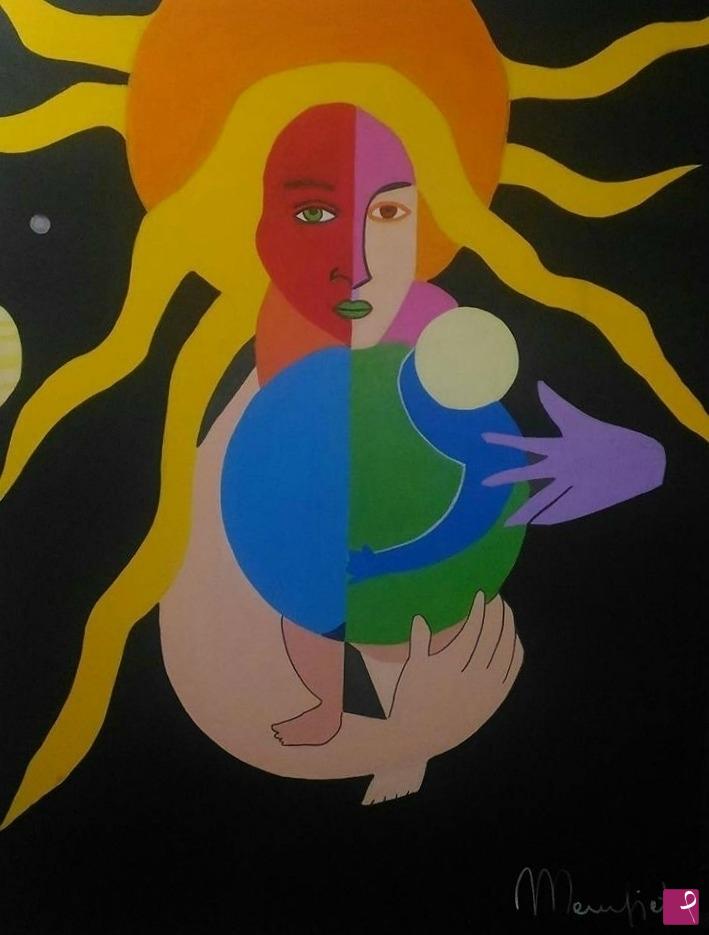 quadri in vendita online - La madre dell'universo
