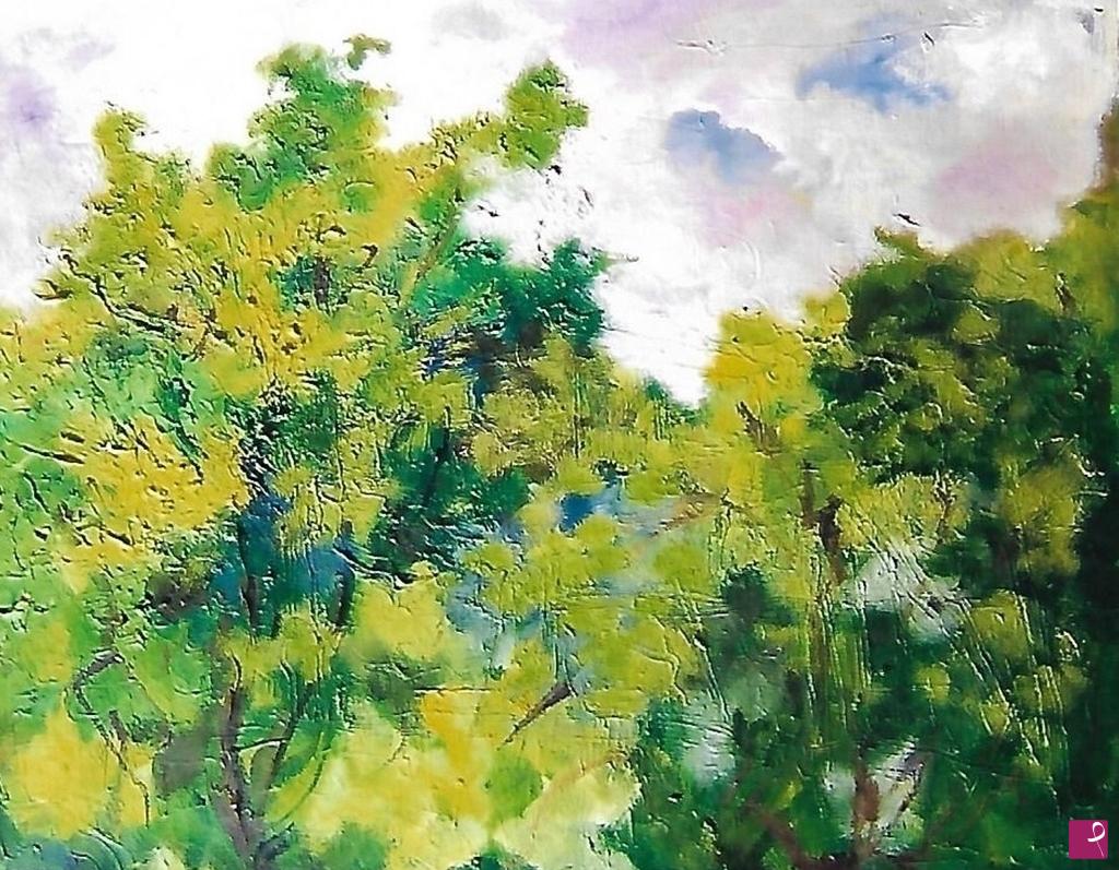 quadri in vendita online - La magia degli alberi