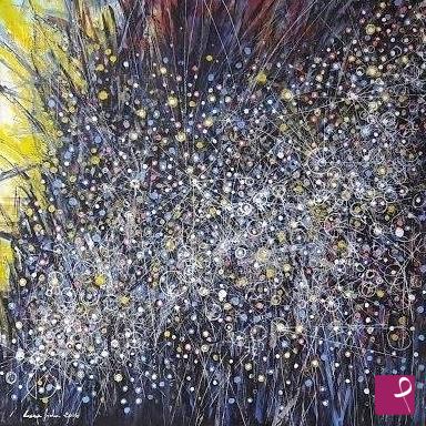 quadri in vendita online - "La magia delle lucciole"