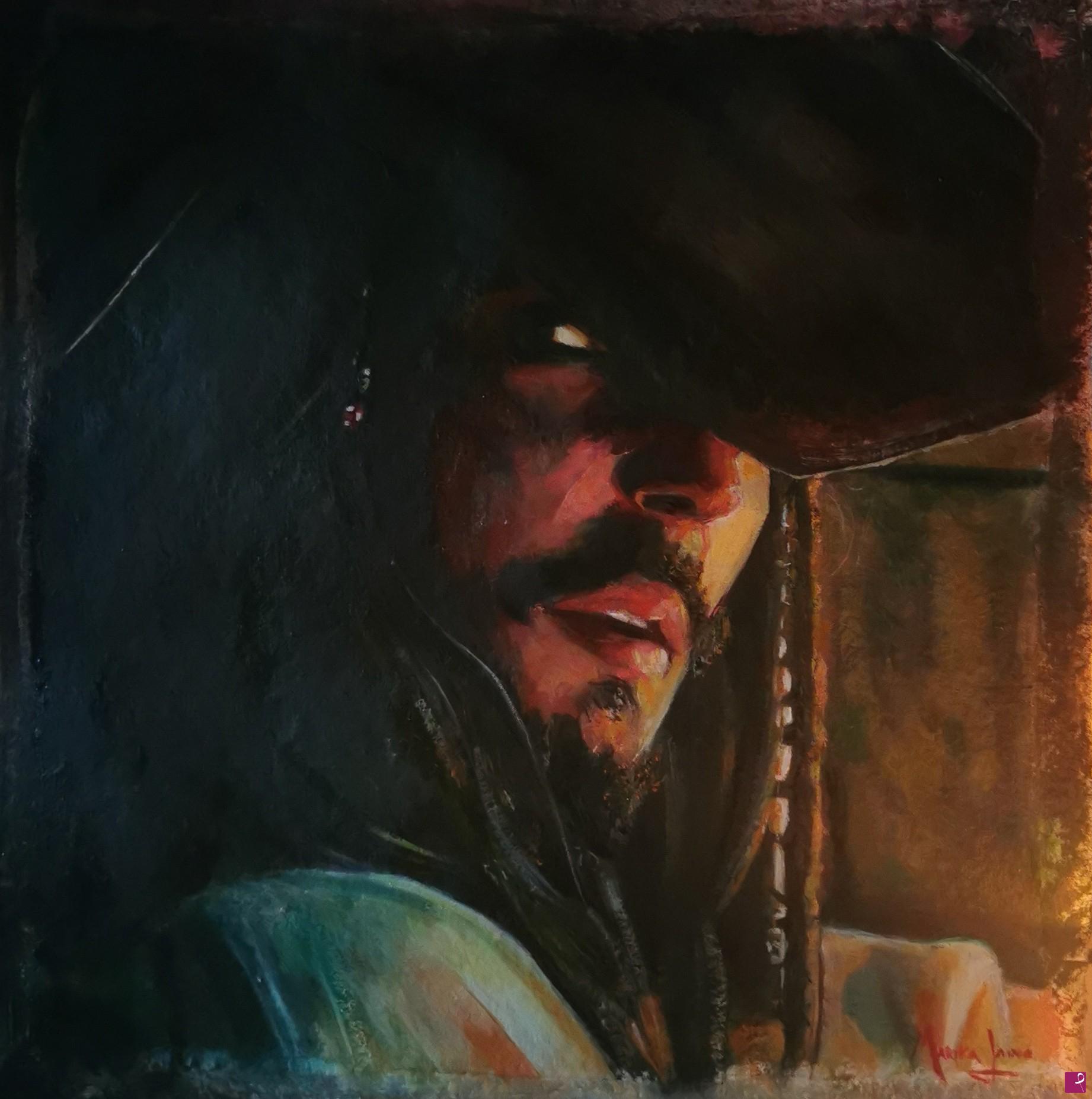 quadri in vendita online - "La Maledizione della Prima Luna, Jack Sparrow"