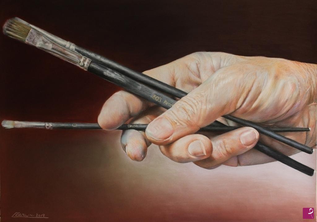 quadri in vendita online - La mano dell'artista