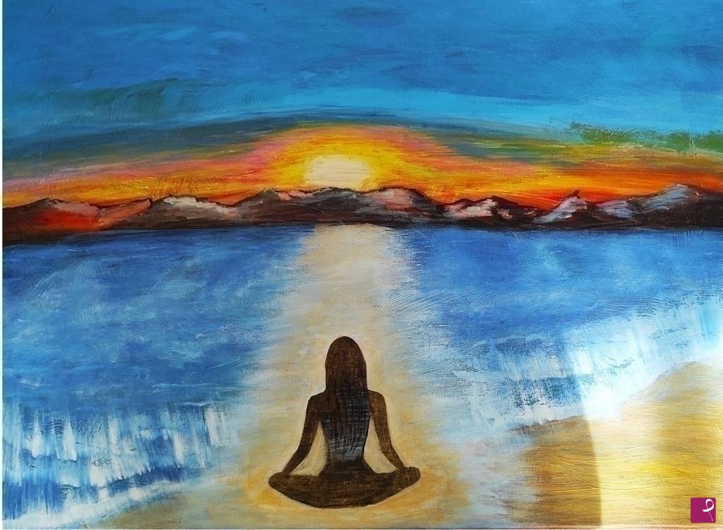 quadri in vendita online -  LA MEDITAZIONE