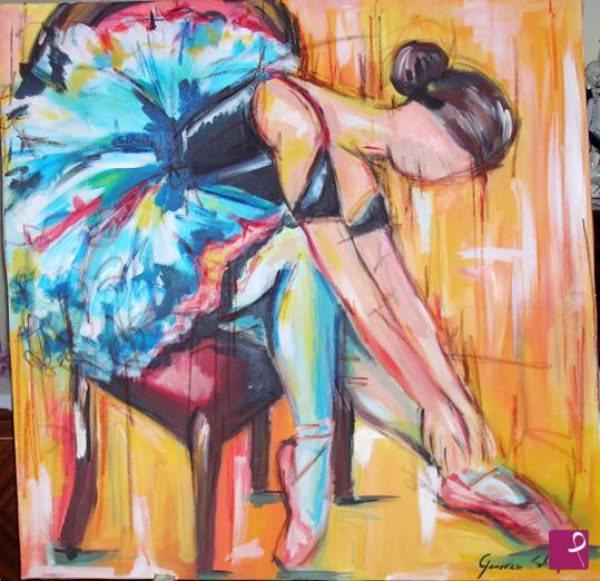 quadri in vendita online - la mia ballerina
