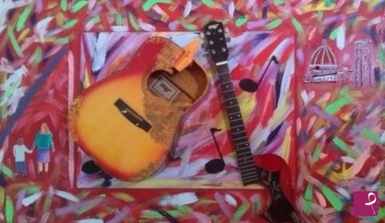 quadri in vendita online - LA MIA CHITARRA