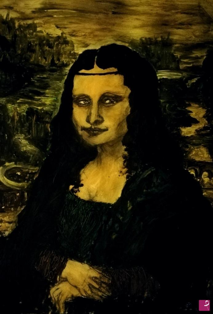 quadri in vendita online - La mia Mona Lisa 