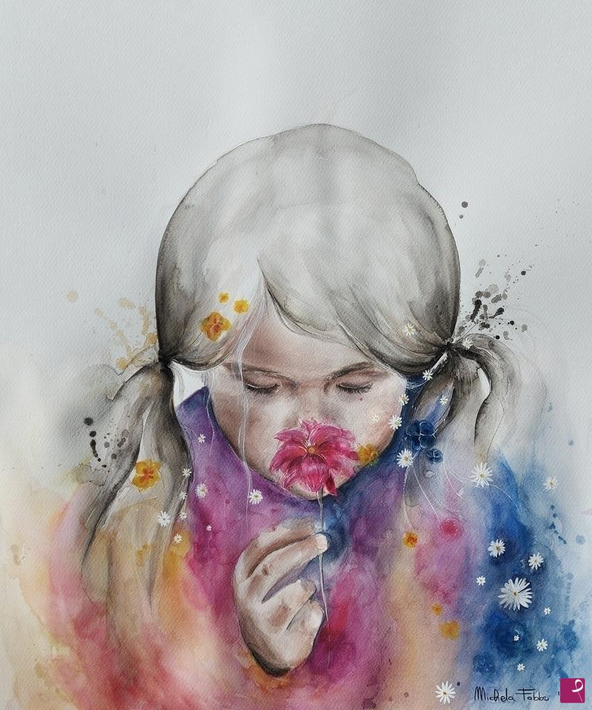 quadri in vendita online - "La mia primavera è una culla di colori, profumi e fiori"