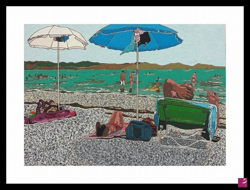 quadri in vendita online - LA MIA SPIAGGIA "MARINA JULIA"