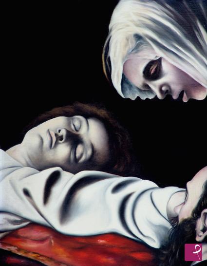 quadri in vendita online - La morte della Madonna
