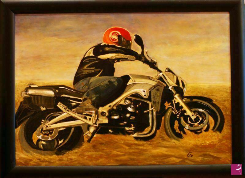 quadri in vendita online - La moto