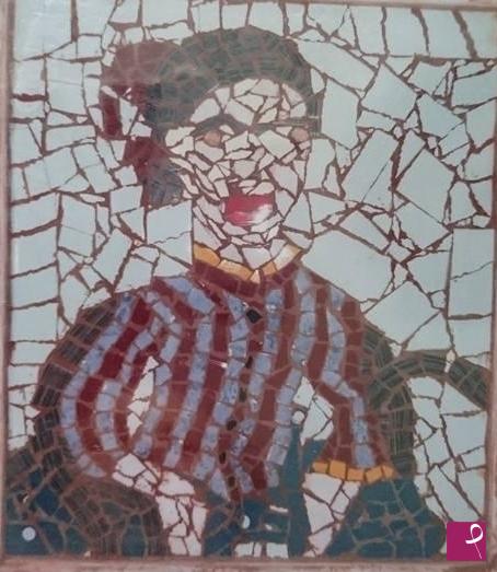 quadri in vendita online - la Mouse seduta mosaico