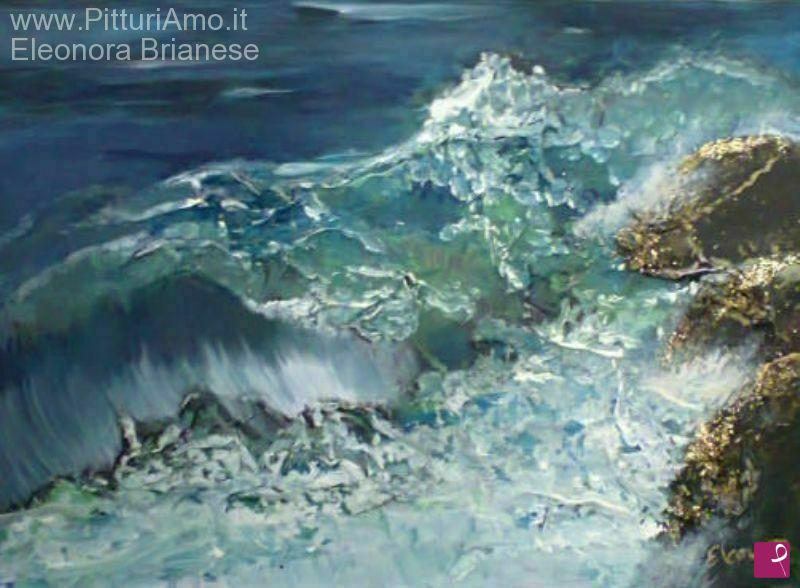 quadri in vendita online - La musica nel mare