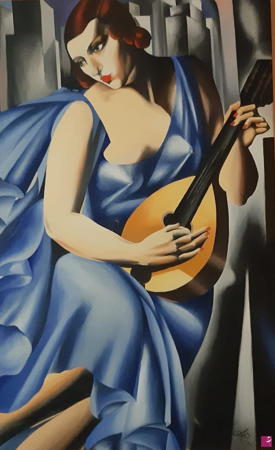 quadri in vendita online - La musicienne