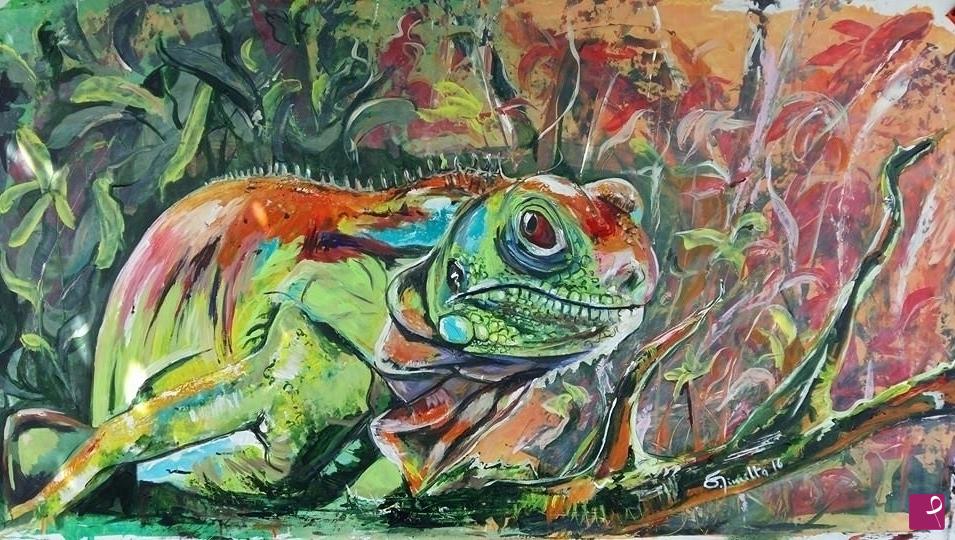 quadri in vendita online - la natura detta i colori