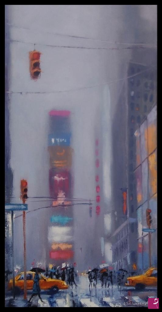 quadri in vendita online - "La nebbia su Manhattan"