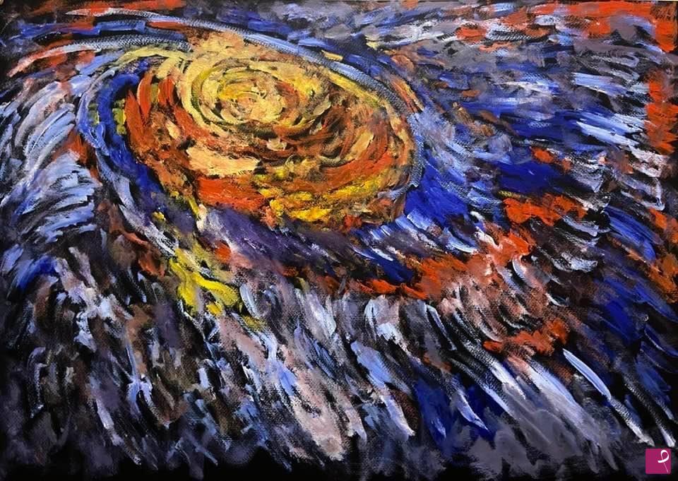 quadri in vendita online - La nebulosa