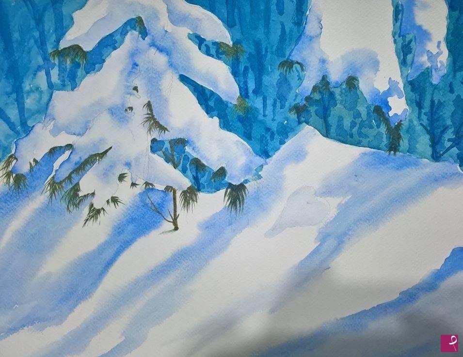 quadri in vendita online - La Neve