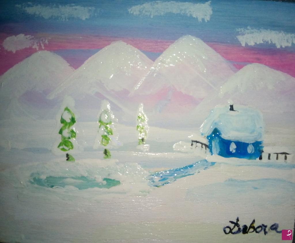 quadri in vendita online - La neve