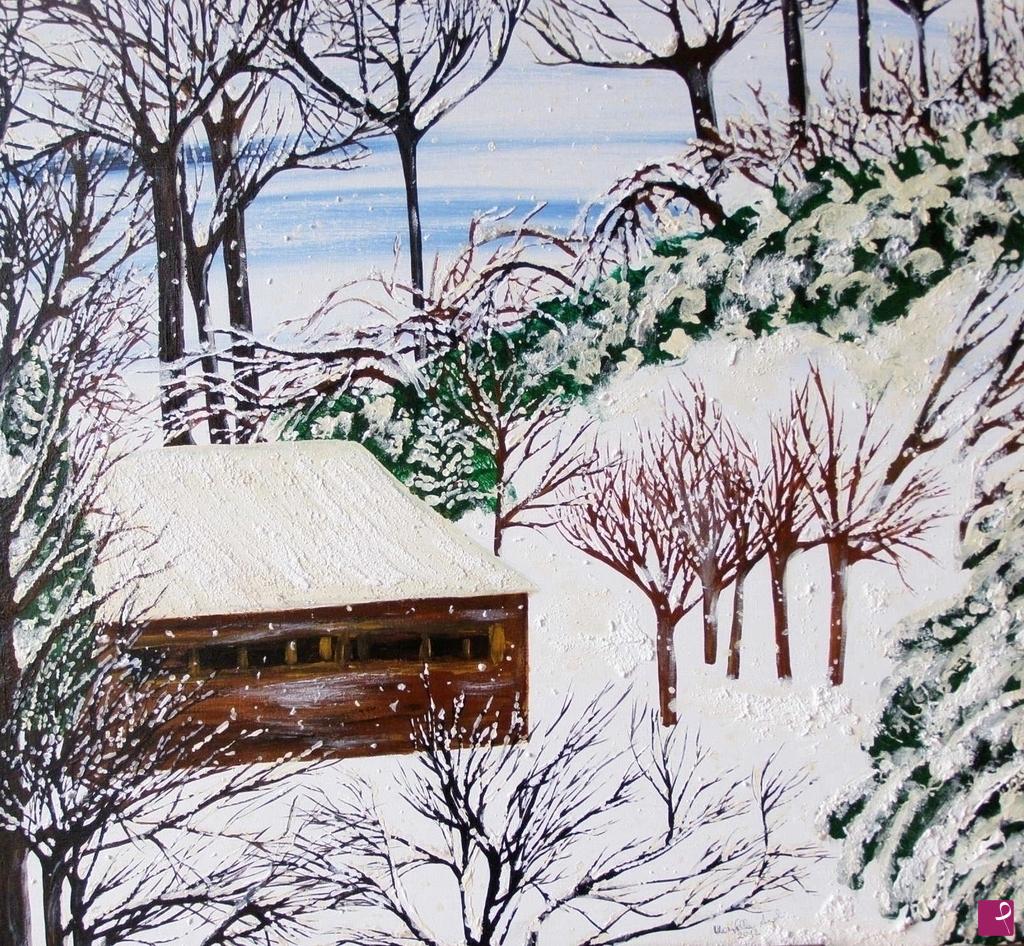 quadri in vendita online - "La neve"
