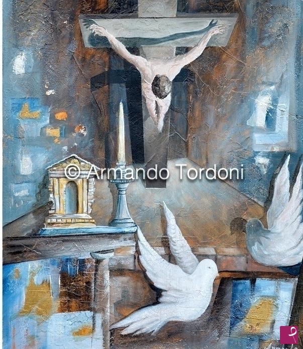 quadri in vendita online - LA NOSTRA CHIESA, IN ONORE A SALVADOR DALI