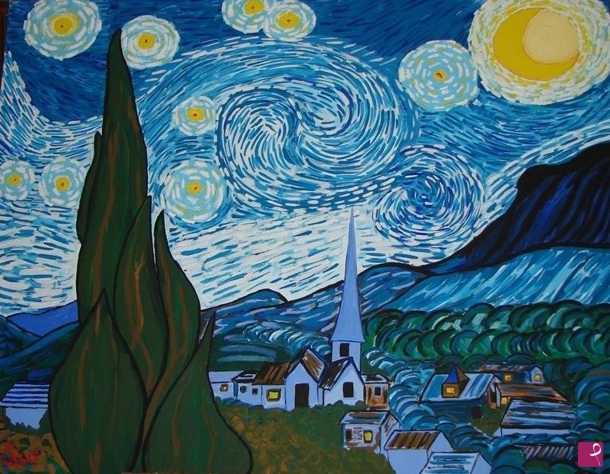quadri in vendita online - La notte Stellata - Starry Night
