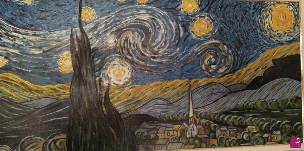 quadri in vendita online - La Notte Stellata