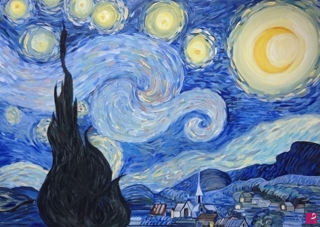 quadri in vendita online - La notte stellata