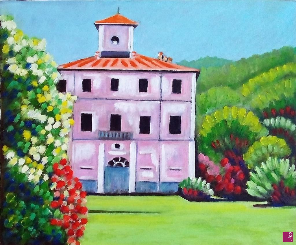 quadri in vendita online - LA PALAZZOLA - STRESA (2017)