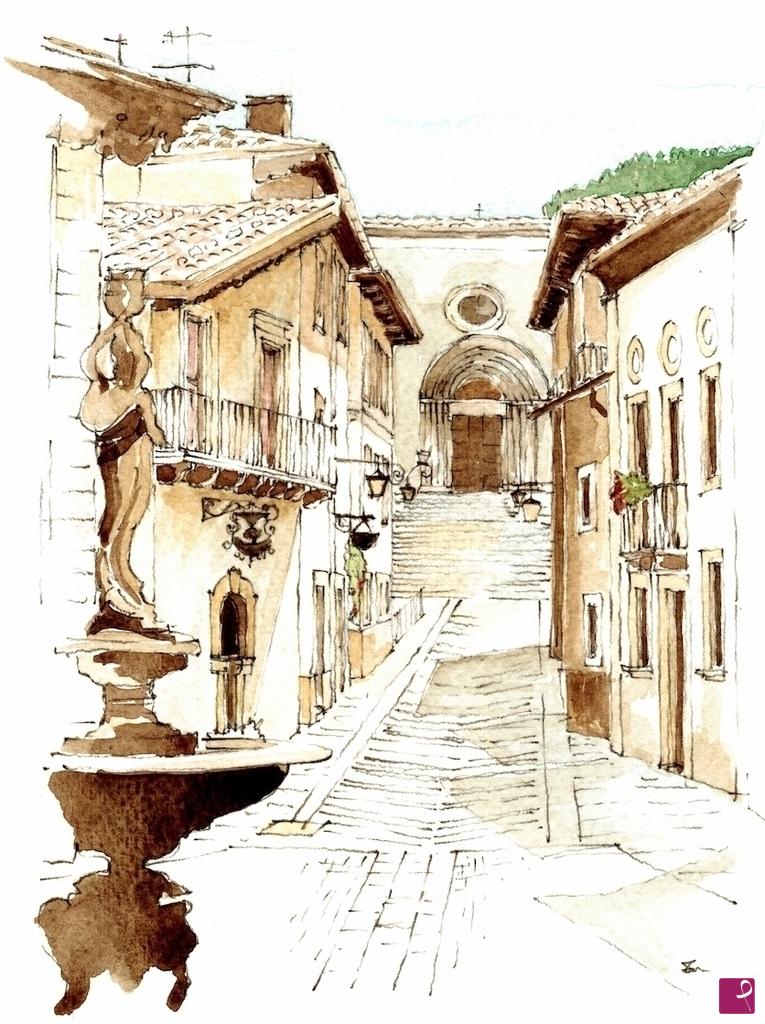 quadri in vendita online - La piazza