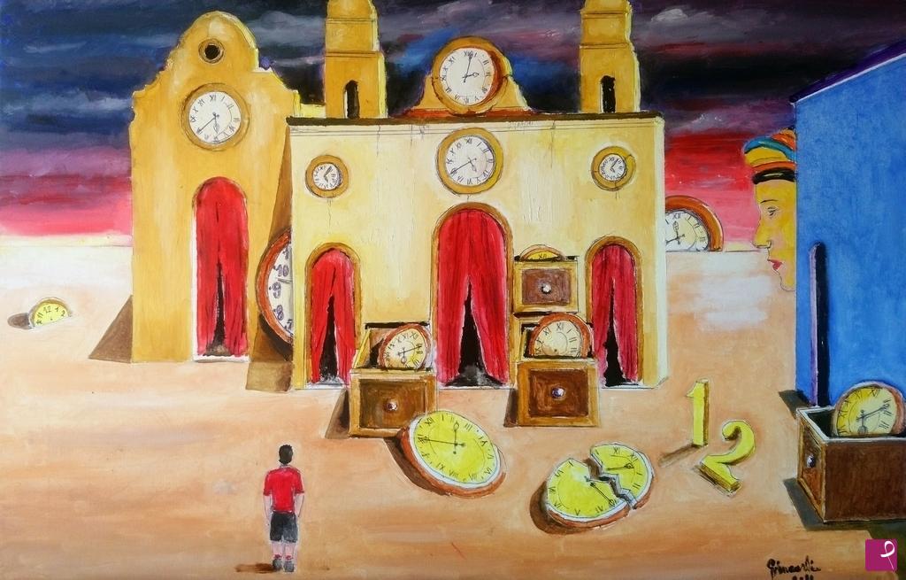 quadri in vendita online - LA PIAZZA DEGLI OROLOGI