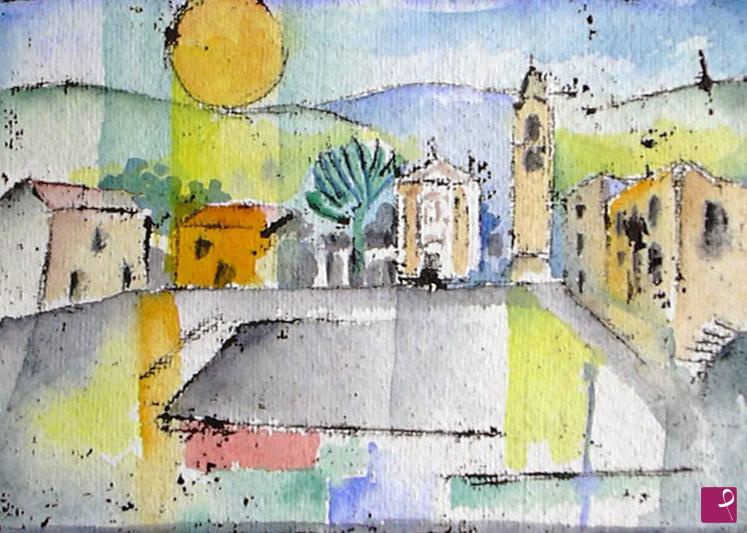 quadri in vendita online - la piazza di villaga