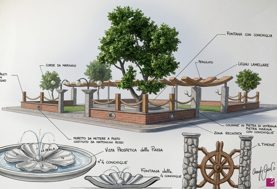 quadri in vendita online - La piazzetta del mare