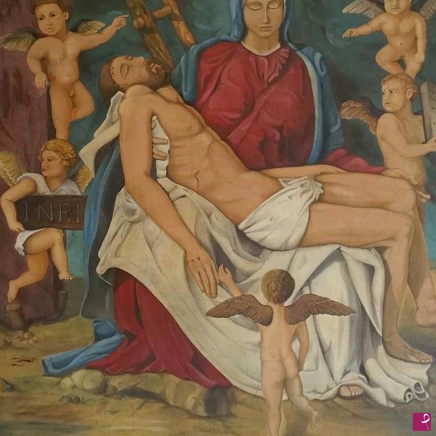 quadri in vendita online - La Pietà